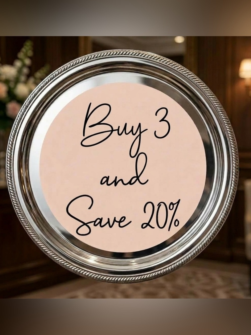 Save 20% on 3!!!!!